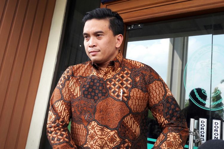Kuasa hukum Venna Melinda, Vio Manurung saat ditemui di Pengadilan Agama Jakarta Selatan, Senin (10/7/2017).