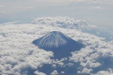 Tak Diduga, Awan di Sekitar Gunung Fuji Jepang Mengandung Mikroplastik