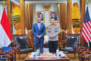 Kapolri Bertemu Direktur FBI, Bahas Penanganan Kejahatan Siber hingga Buronan Interpol