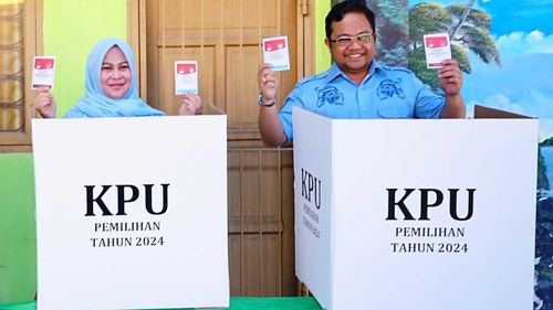 Calon Wakil Bupati Gowa Mencoblos Dekat Rumah, Tak Ada Perlakuan Khusus