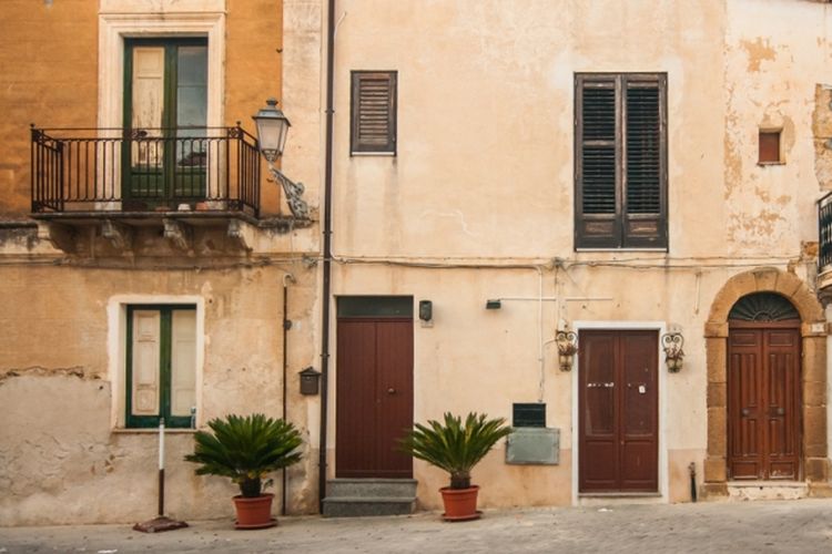 Rumah di Sambuca di Sicilia, Italia. (Shutterstock)