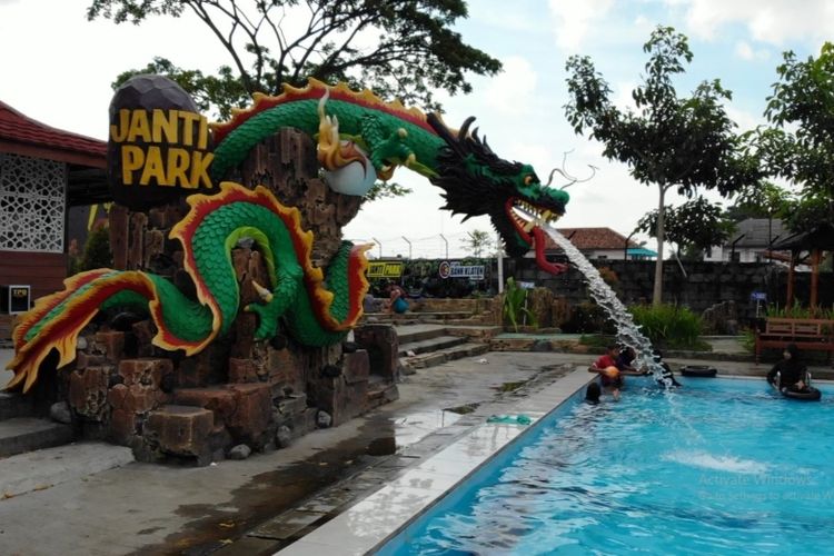 Janti Park menjadi salah satu potensi sekaligus daya tarik Desa Janti.