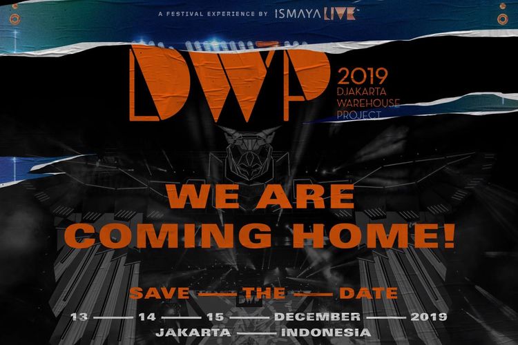 Poster Djakarta Warehouse Project (DWP) 2019.