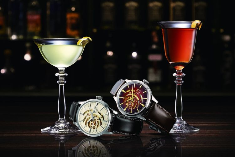 Seiko Presage Cocktail Time Star Bar SSA455 dan SSA457