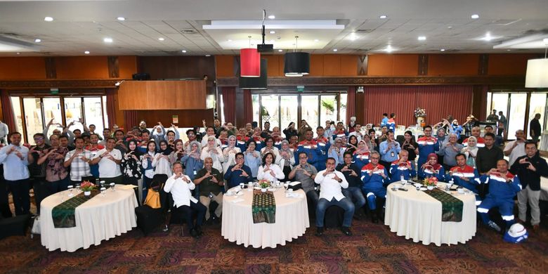 Program Jejak Keberlanjutan sarana Pertamina galakkan pemahaman keberlanjutan di kalangan Perwira Pekerja Pertamina. Program Jejak Keberlanjutan Series#1 diselenggarakan di Pertamina Hulu Rokan, Rumbai, Pekanbaru, Riau, Selasa (22/4/2025).