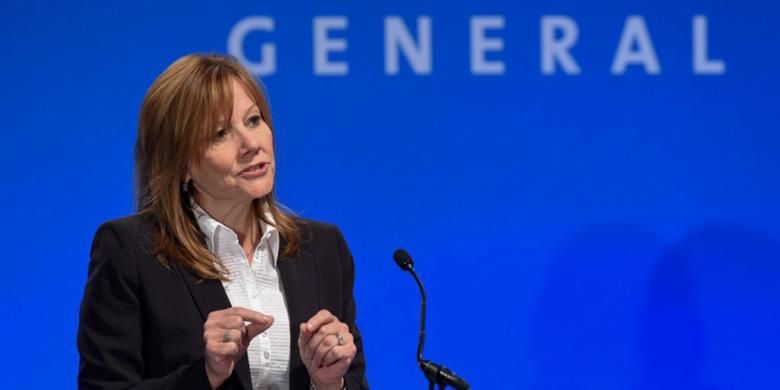 CEO General Motors (GM), Mary Barra.