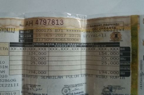 Seperti Ini Prosedur Polisi Blokir Data pada STNK yang Mati 2 Tahun