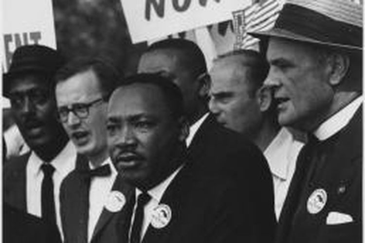 Tokoh pergerakan kulit hitam AS, Martin Luther King.