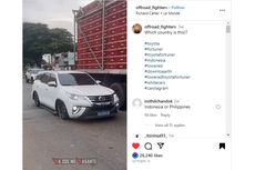 Video Viral Modifikasi Nyeleneh Toyota Fortuner Dibuat Ceper