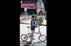 Vanessa Angel Ajak Gowes Rabu Malam di GBK, Jadi atau Enggak?