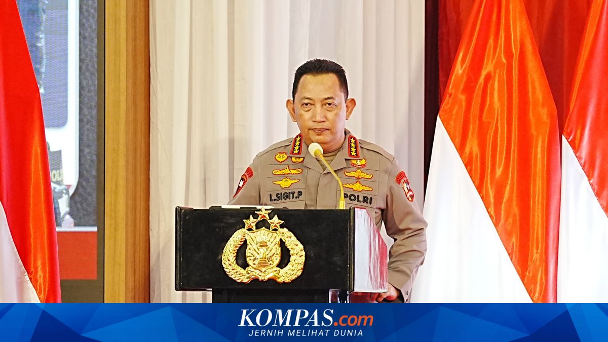 Kapolri Mutasi Besar-besaran Polda Kalteng, 6 Pejabat Utama dan 5 Kapolres Diganti