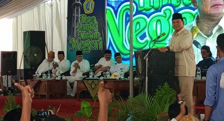 Prabowo di Probolinggo: Saya Dua Kali Dikalahkan, Tentu Saja Sedih...