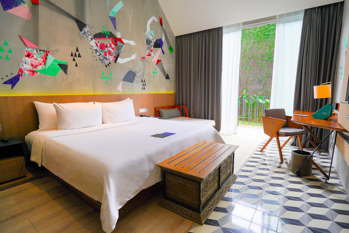 Ilustrasi salah satu kamar di Artotel Sanur - Bali.