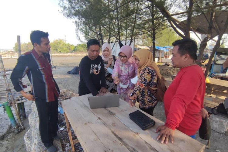 Jajaran Disparbud Lamongan berkoordinasi dengan BPCB Trowulan Jawa Timur, dalam lanjutan eksplorasi kapal Van der Wijck, Kamis (14/10/2021).