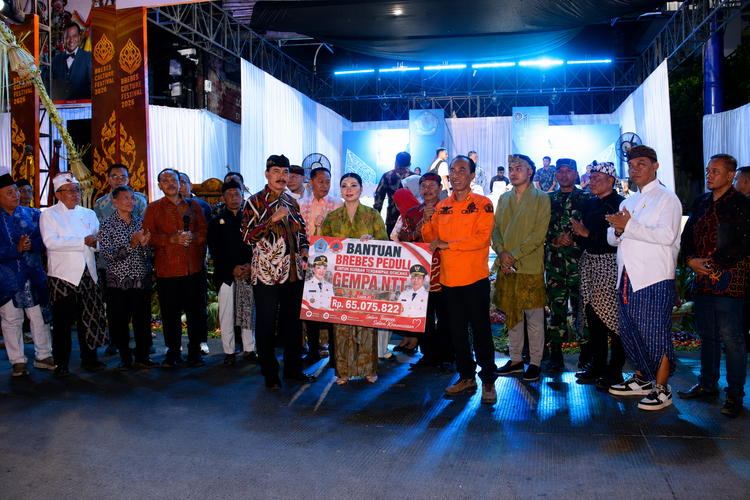 Brebes Culture Festival Jadi Momentum Pengiriman Bantuan untuk Korban Bencana NTT