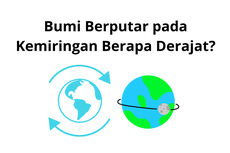 Bumi Berputar pada Kemiringan Berapa Derajat?