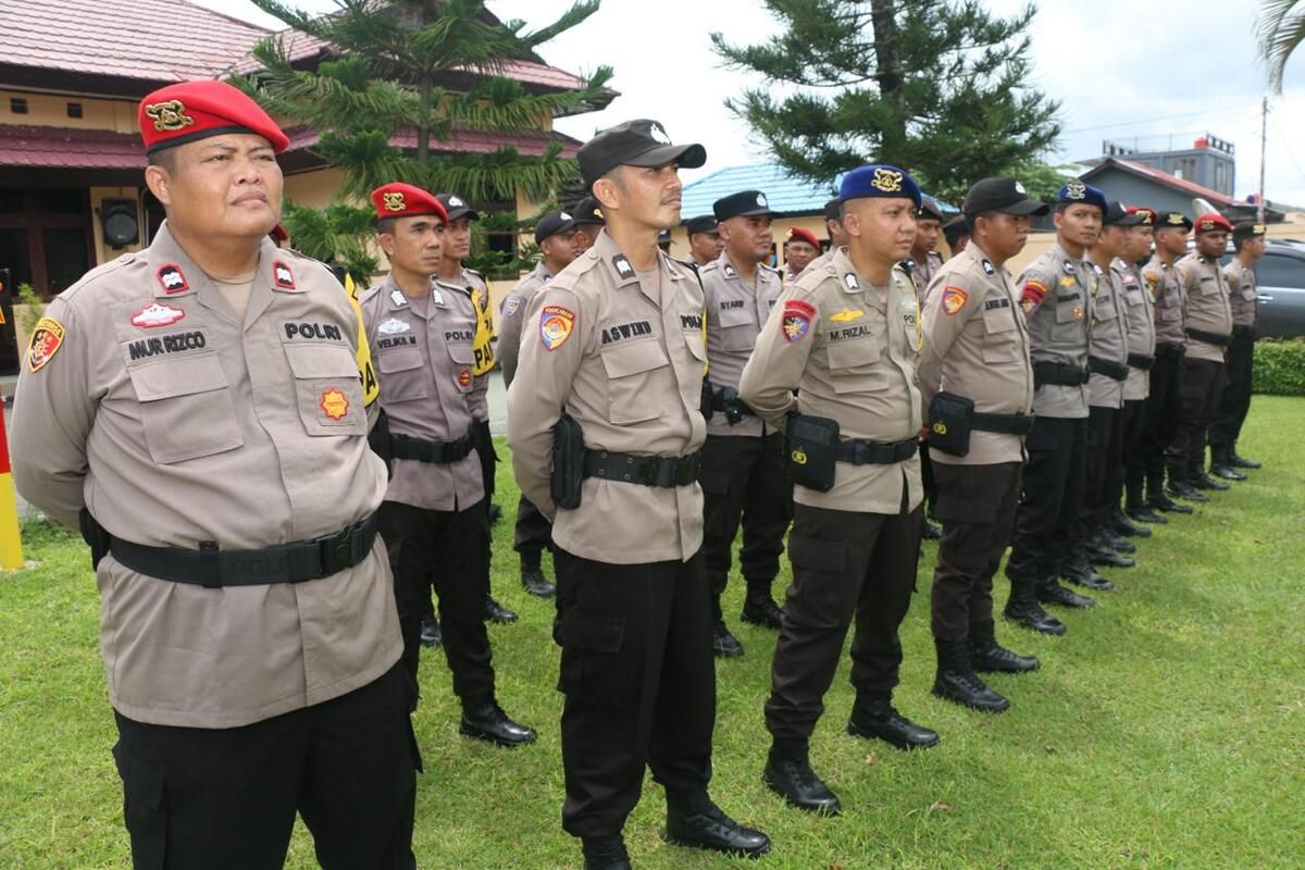 577 Personel Polisi Diterjunkan untuk Amankan Pemungutan Suara Pemilu ...