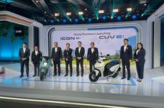 AHM Luncurkan 2 Motor Listrik Baru di Dunia, ICON e: dan CUV e: