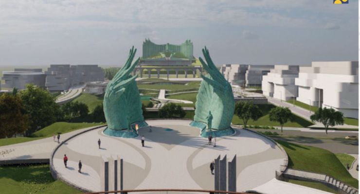 Sehari Sebelum HUT Ke-79 RI, Memorial Park IKN Selesai Dibangun