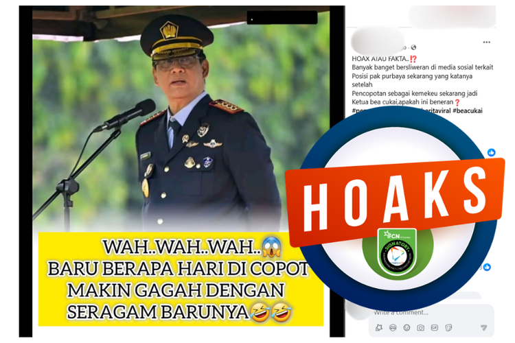 INFOGRAFIK: Hoaks Purbaya Ditunjuk Jadi Ketua Bea Cukai, Simak Bantahannya