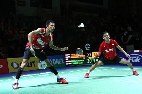 Fajar/Rian Hadapi Marcus/Kevin di Semifinal Indonesia Open 2018