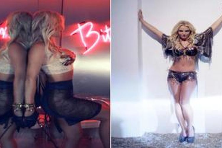 Pose seksi Britney pada video musik terbarunya