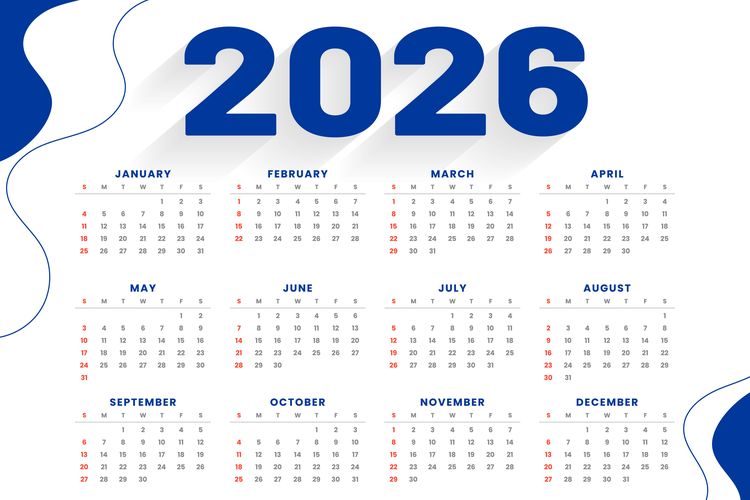 Kalender 2026. Cek lengkap jadwal tanggal merah 2026, libur nasional, cuti bersama, dan long weekend untuk merencanakan liburan dan kegiatan keluarga.