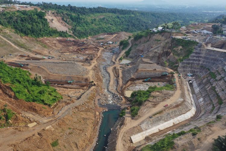 Bendungan Meninting di Lombok NTB