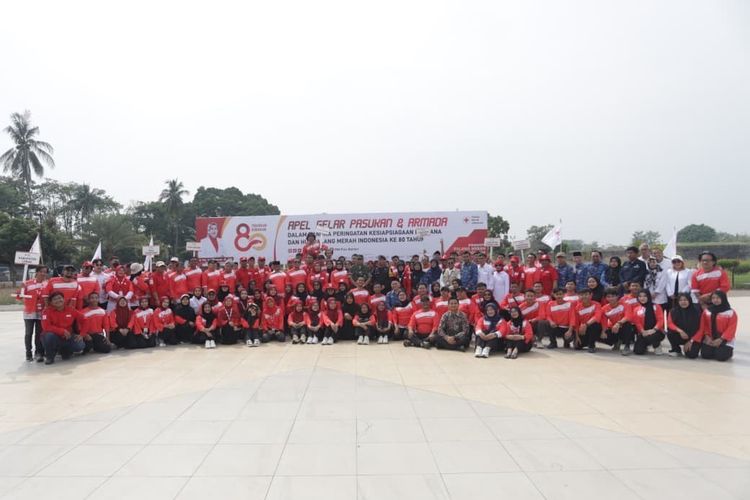 Rayakan HUT Ke-80, PMI Banten Gelar Aksi Kemanusiaan di Kawasan Eks Kesultanan