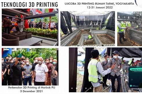 Teknologi 3D Printing Resmi Digunakan Pemerintah Bangun Rumah Khusus