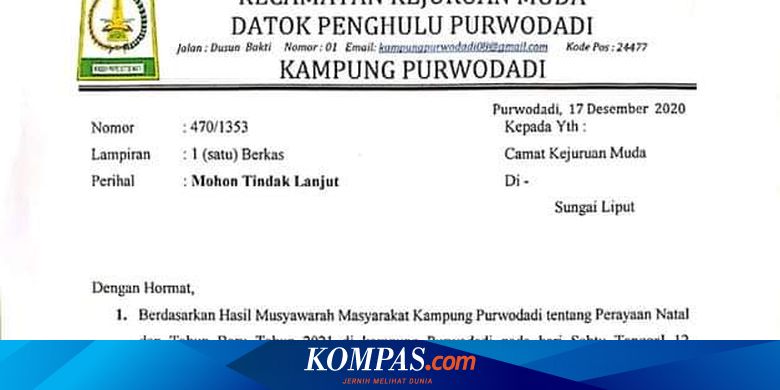Soal Larangan Ibadah Natal di Rumah Warga, Ini Tanggapan Bupati Aceh Tamiang
