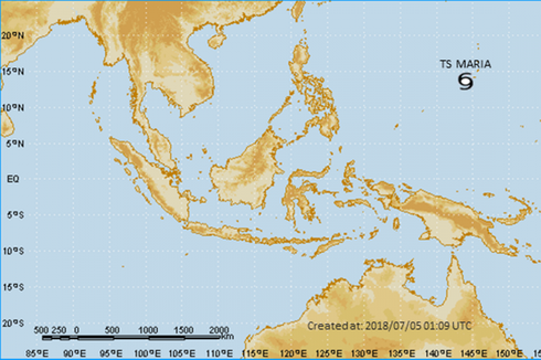 Siklon Tropis Maria di Timur Indonesia, Ini Dampaknya Menurut BMKG