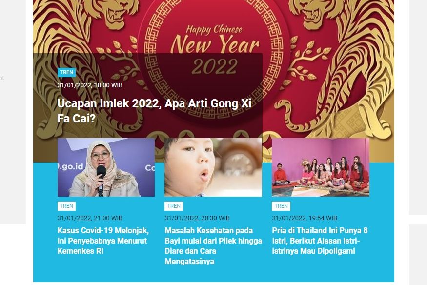 [POPULER TREN] Arti Gong Xi Fa Cai | Penyebab Kasus Covid-19 di Indonesia Meningkat