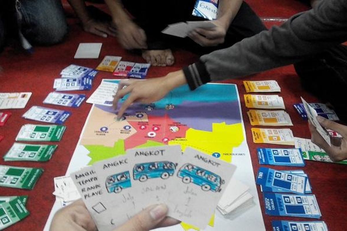 Salah satu prototipe Board Game buatan tim peserta