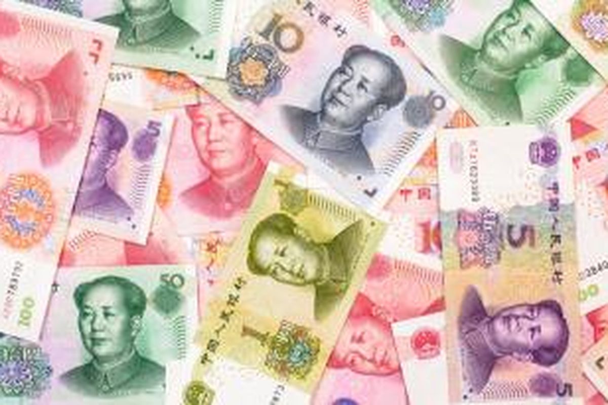 Ilustrasi: mata uang China, yuan