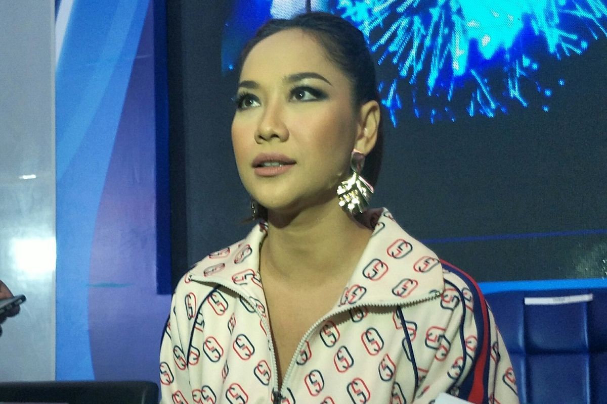 Penyanyi yang juga artis peran Bunga Citra Lestari saat ditemui di jumpa pers RCTI 30 Anniversary Celebration di MNC Studios, Kebon Jeruk, Jakarta Barat, Selasa (13/8/2019).