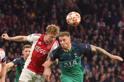 Ajax Vs Tottenham, Peran Frenkie De Jong yang Jomplang di Babak Kedua
