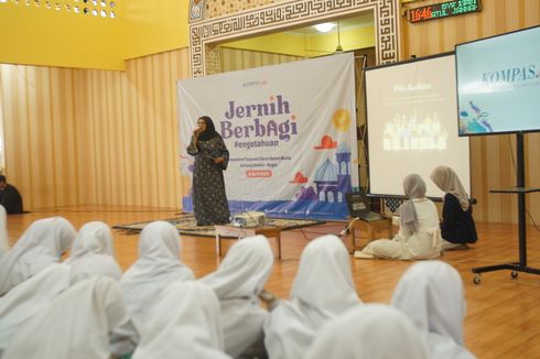 Kompas.com Berbagi Pengetahuan Pemanfaatan Media Sosial di Pesantren Terpadu Darul Quran Bogor