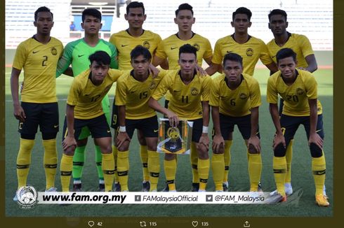 Kalah 1-3 dari Kamboja, Malaysia Gagal ke Semifinal SEA Games 2019