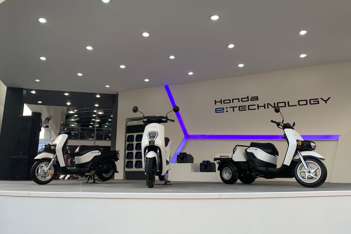 Motor listrik Honda kembali dipamerkan di Jakarta Fair 2023