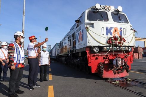 Kereta Api Terkoneksi dengan Pelabuhan untuk Efisiensi Distribusi Logistik