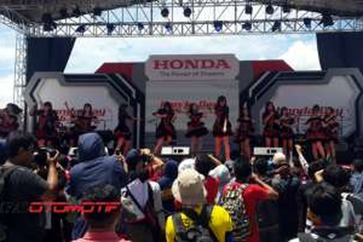 Suasana Honda Day 2016 dimeriahkan JKT48.