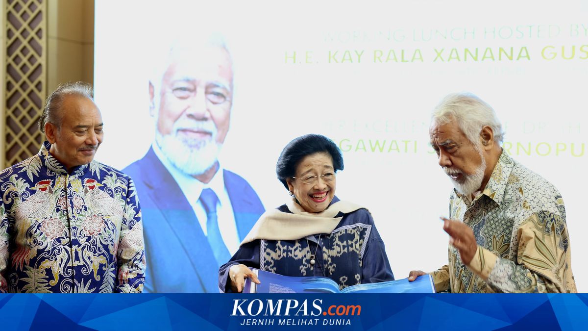 Bertemu Xanana Gusmao, Megawati Ingin RI dan Timor Leste Kerja Sama Hadapi El Nino hingga Kekeringan