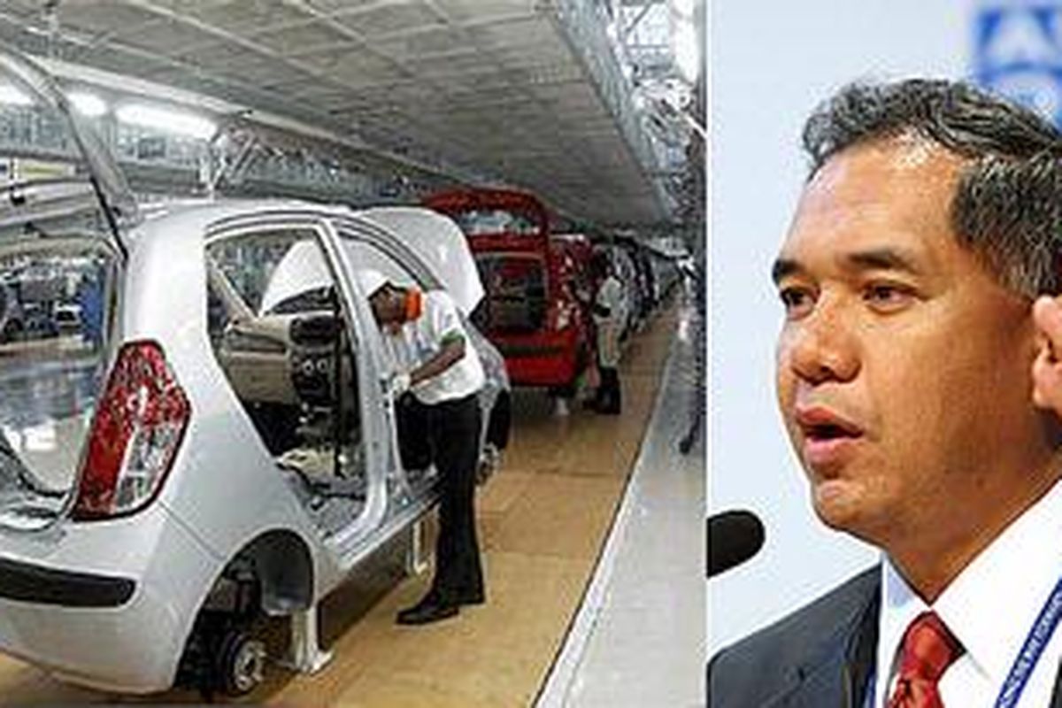 Pabrik mobil Hyundai di India (kiri) dan Gita Wirjawan (kanan) 