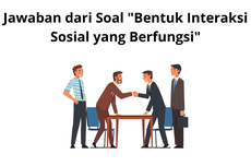 Jawaban dari Soal "Bentuk Interaksi Sosial yang Berfungsi"