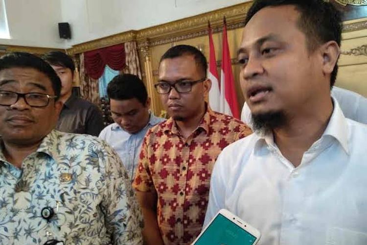 Wakil gubernur Sulawesi Selatan Andi Sudirman Sulaiman saat diwawancara awak media beberapa waktu lalu. 