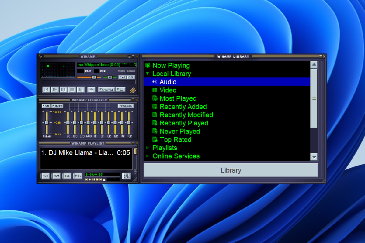 Winamp 5.9 resmi mendukung Windows 11.