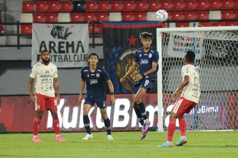 Hasil Arema FC Vs Bali United 1-3: Berhias Roket Ricky Fajrin, Serdadu Tridatu Berjaya