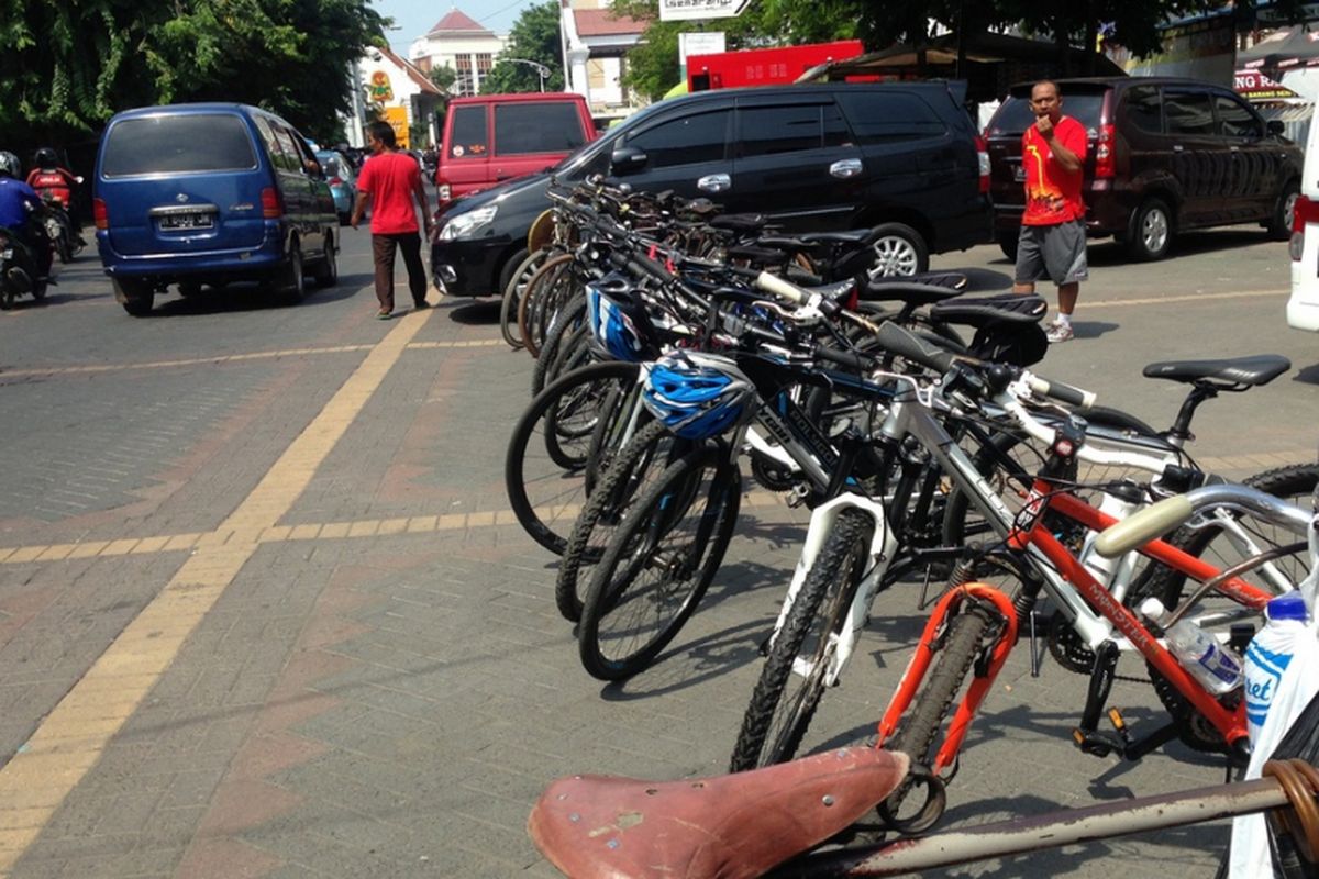 Wajah Kota Lama di Semarang, Jawa Tengah terus bersolek menampakkan sisi eksotisnya. 