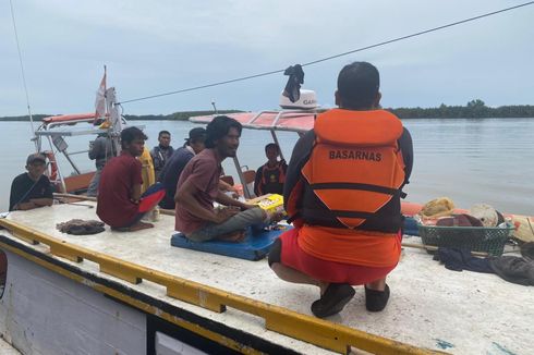 Hilang Kontak dan Terombang-ambing di Lautan, 5 Nelayan Tarakan Ditemukan